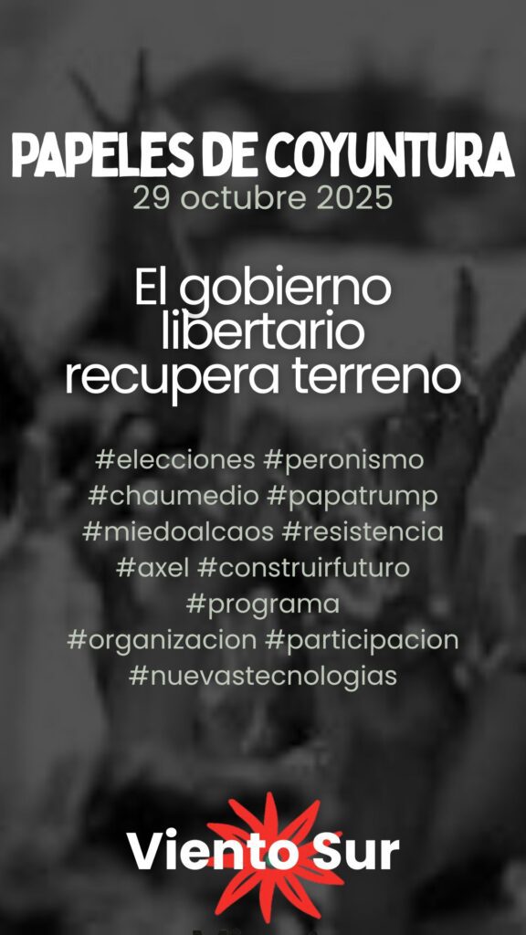 Flyer de Papeles de coyuntura