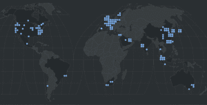 Mapa de data centers de IA